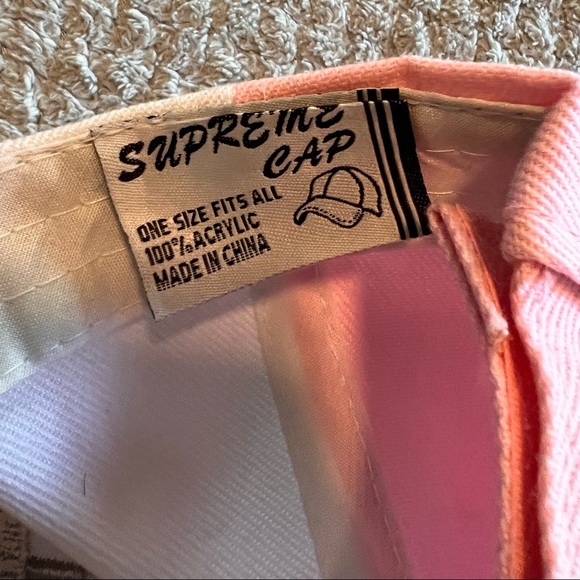 Pink and White Texas Longhorn Hat - Picture 4 of 5